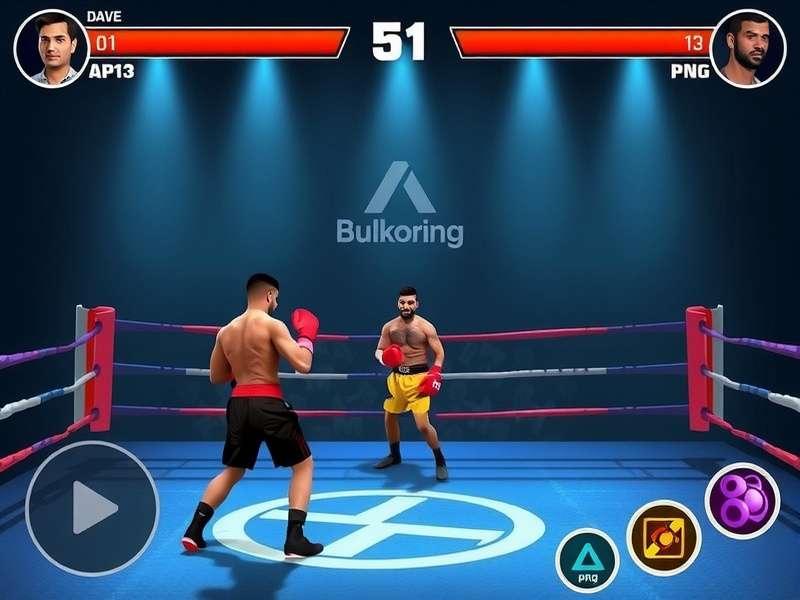 Indian Gamers Playing Mumbai Boxing Battle